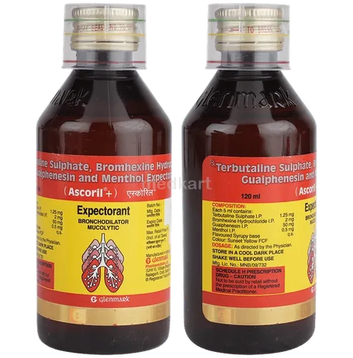 ascoril plus expectorant 120 ml